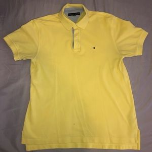 Tommy Hilfiger Vintage Polo Yellow Rare